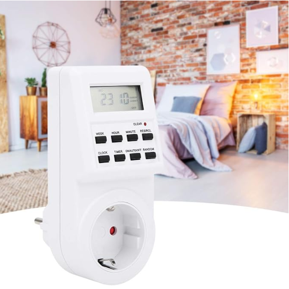 Prise de minuterie programmable.