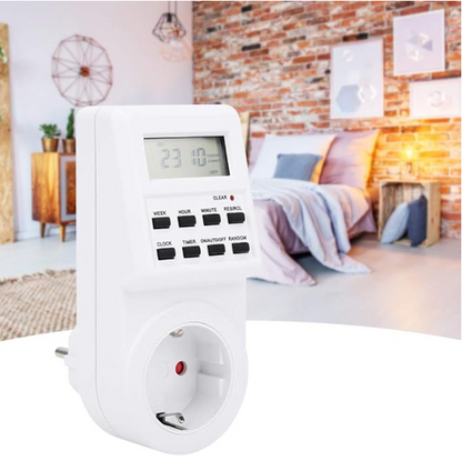 Prise de minuterie programmable.