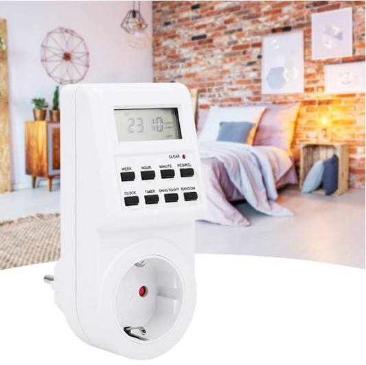 Prise de minuterie programmable.