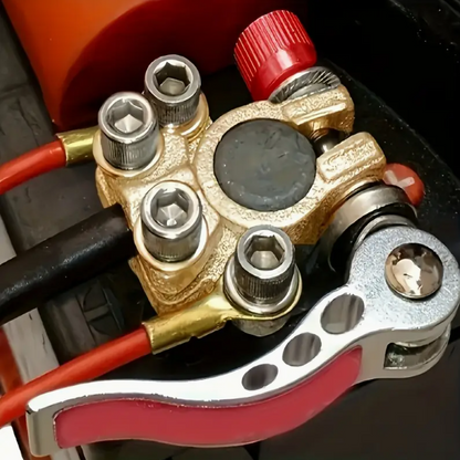 2 pièces terminal à dégagement de voiture.