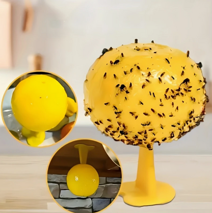 Piège à insectes volants en plastique.