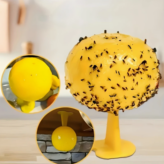 Piège à insectes volants en plastique.