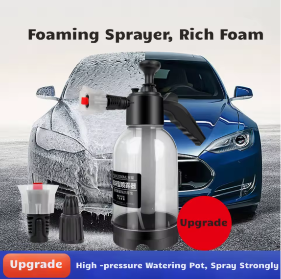 Pulvérisateur de mousse à pompe manuelle.