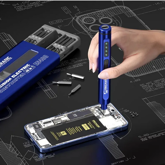 Tournevis rechargeable Mechanic ES480 avec 48 embouts.