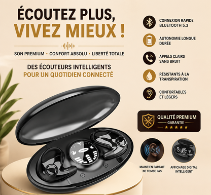 🎧 ÉCOUTEURS SANS FIL INTELLIGENTS Burkina