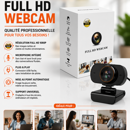 Webcam Full HD 1080P