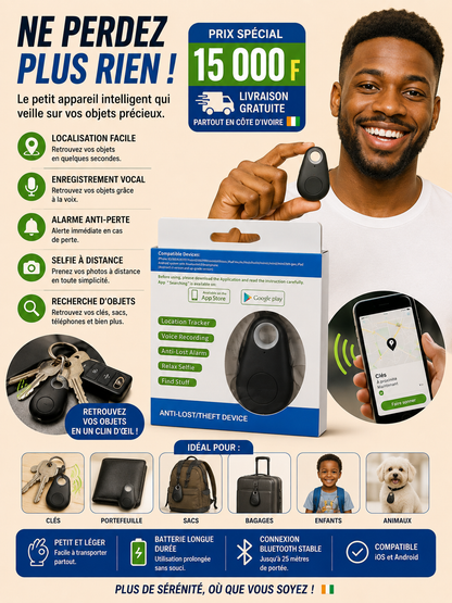 Mini Traceur Bluetooth Anti-Perte