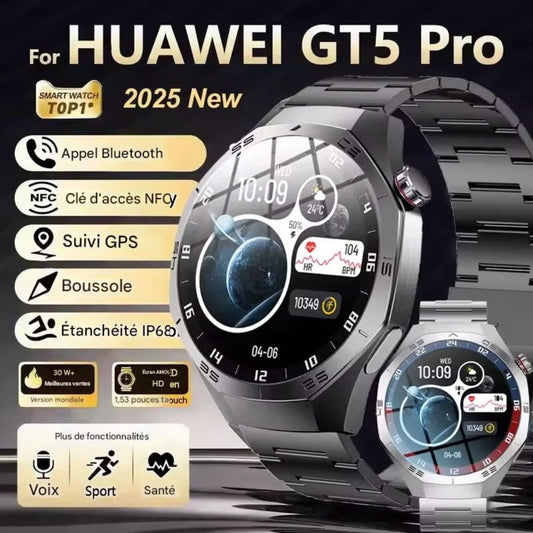 Huawei GT5 Pro - La Montre Connectée de l’Avenir est Là !