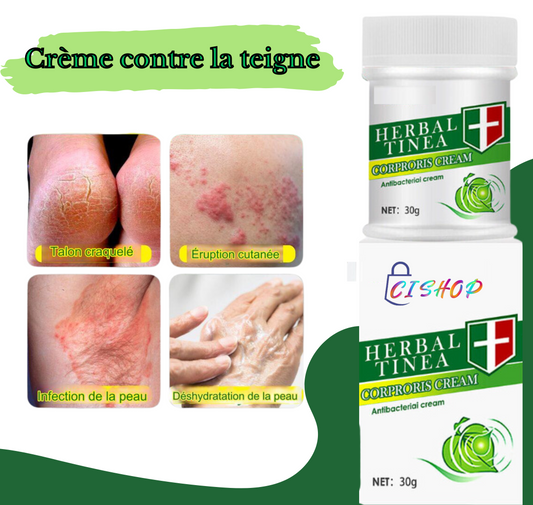 Crème corporelle contre la teigne.