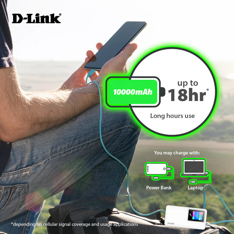 Routeur mobile 5G distribue Internet à 32 utilisateurs de D-Link.