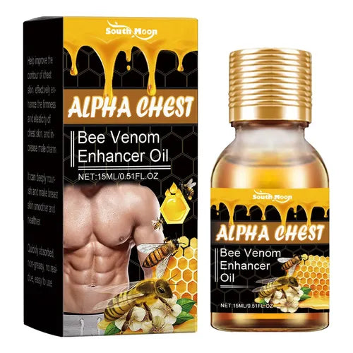 Huile Alpha Chest au venin d'abeille et extrait de miel Burkina