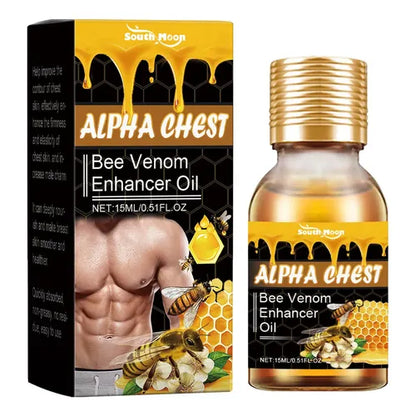 Huile Alpha Chest au venin d'abeille et extrait de miel Burkina