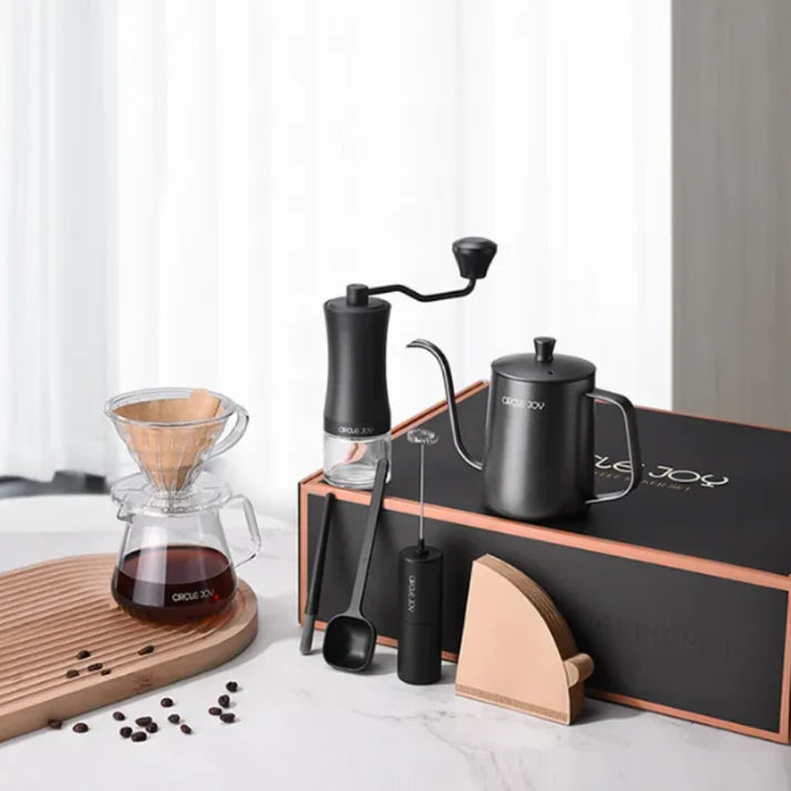 Circle Joy-Coffret pour préparer le café manuellement.