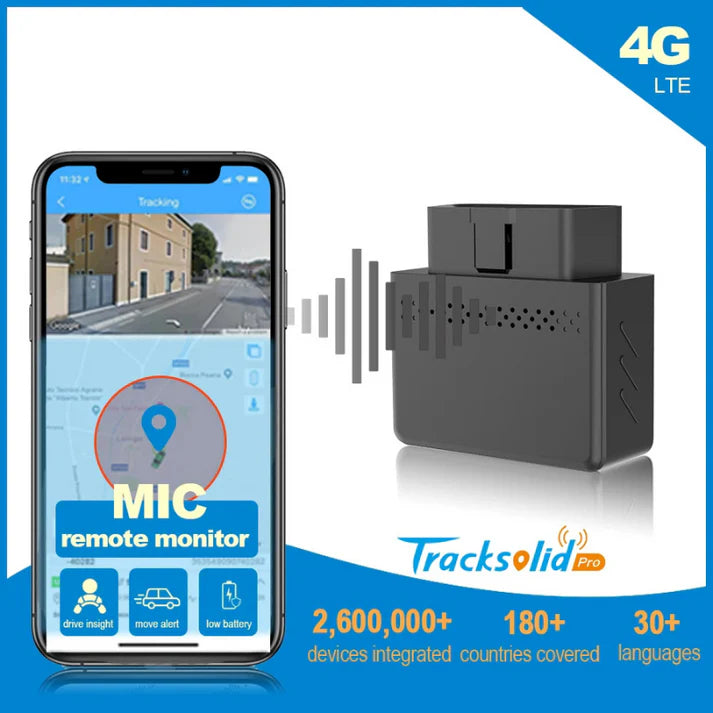 TRACKSOLID-GPS PRO 4G pour les véhicules. – CISHOP