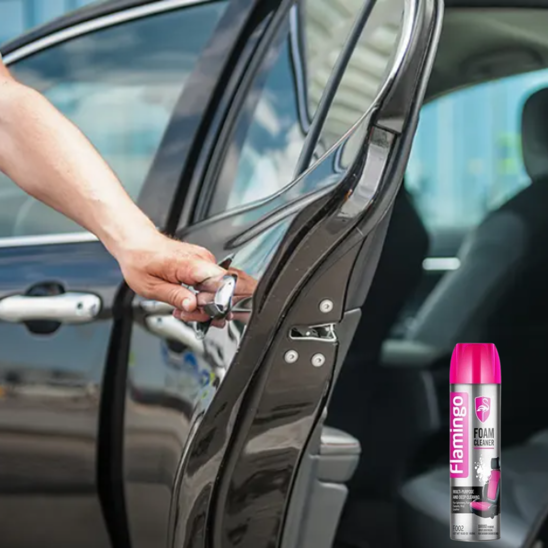 Flamingo Silicone Spray de la voiture.