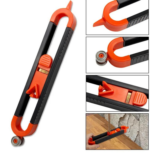 Règle de traçage de contour avec verrouillage