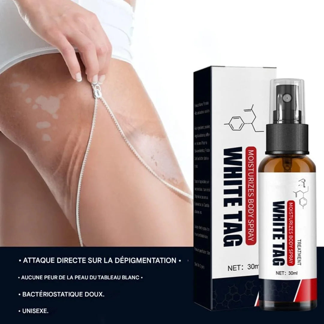 Spray Réparateur pour Vitiligo & Psoriasis.