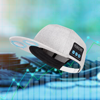 Casquette de baseball intelligente et réglable sans fil.