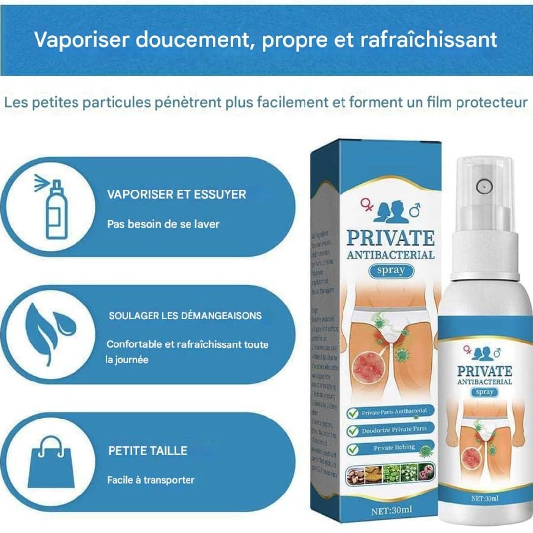 Private Spray Antibactérien