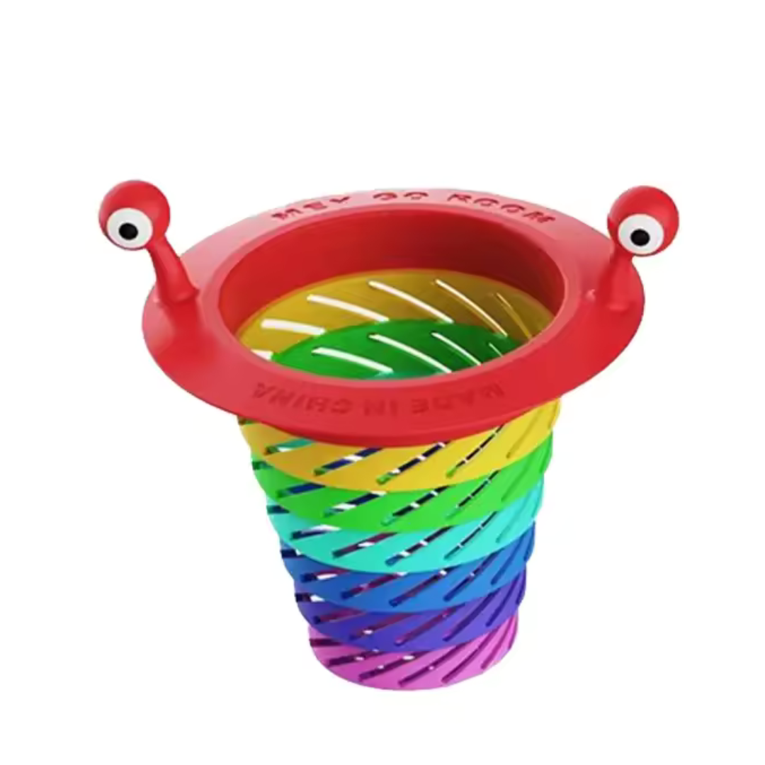 Panier passoire monstre arc-en-ciel de cuisine