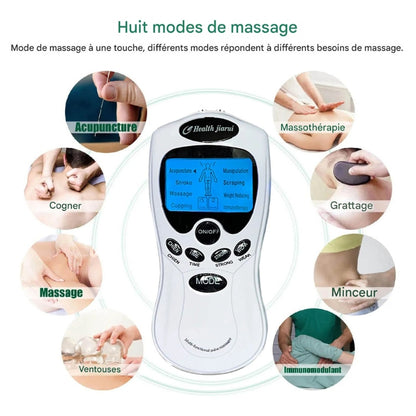 Appareil de Massage Électrique à 4 Électrodes.