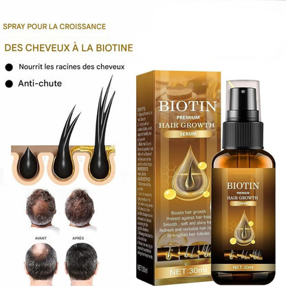 BIOTIN™ est la solution ultime pour se débarrasser de la calvitie