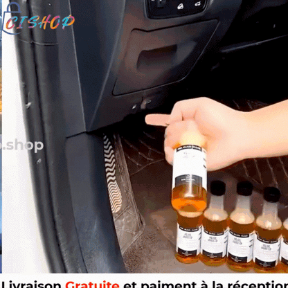 Nettoyant pour vitres de voiture et dissolvant de film d'huile