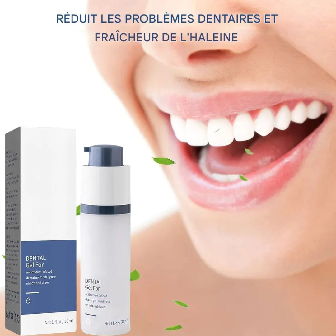 Gel Dentaire Blanchissant & Rafraîchissant.