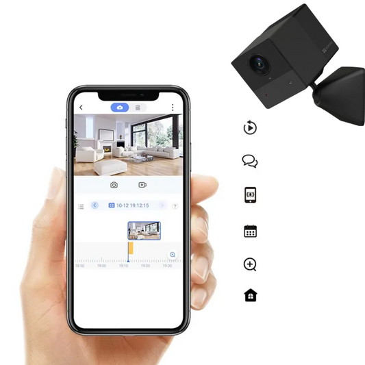 Mini Caméra IP Wi-Fi BC2 – Sécurité Discrète, Autonomie Maximale.