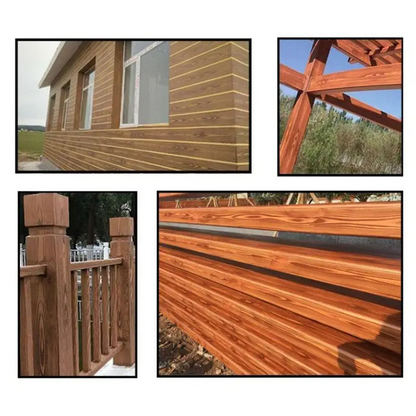 Outil De Peinture En Caoutchouc Effet Bois.