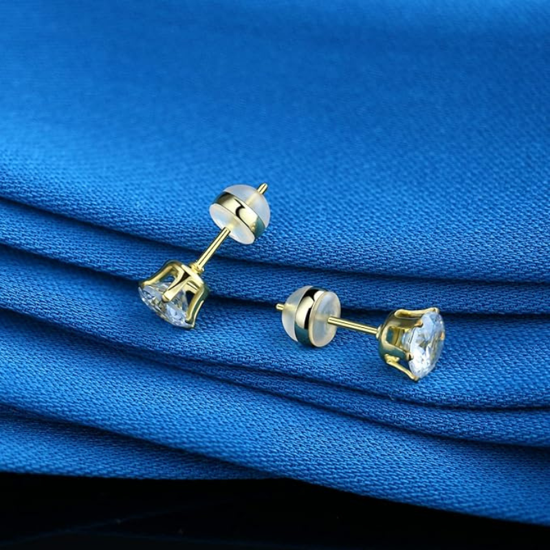 Clips De Boucles D'oreilles En Silicone.