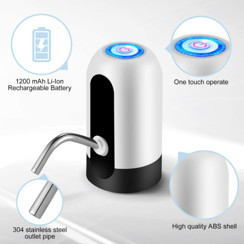 Pompe Electrique Portable Pour Les Bouteilles D'eau Potable.