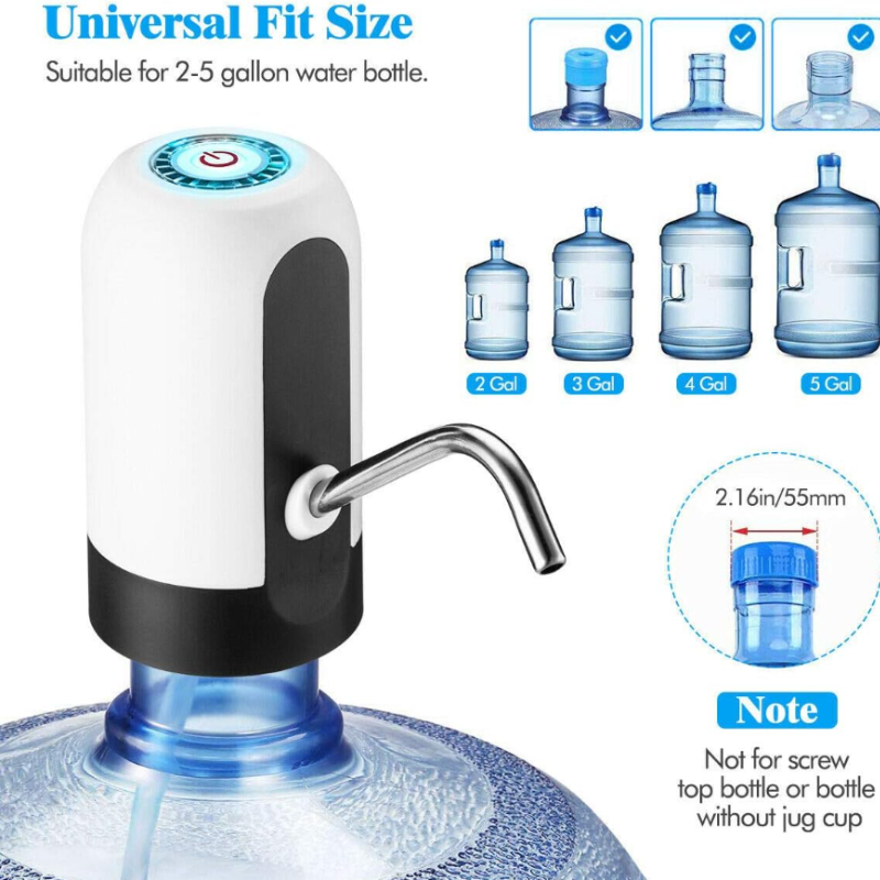 Pompe Electrique Portable Pour Les Bouteilles D'eau Potable.