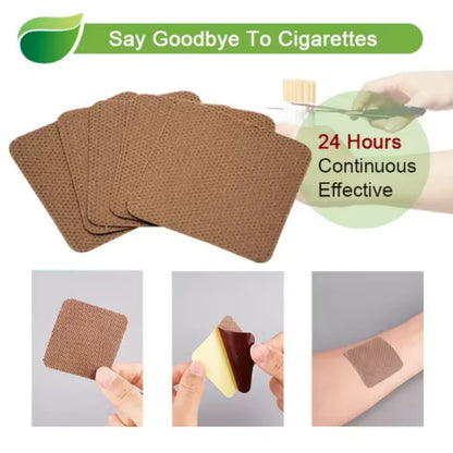 Pack de 2 paquets de 5 patchs anti-tabac efficaces.