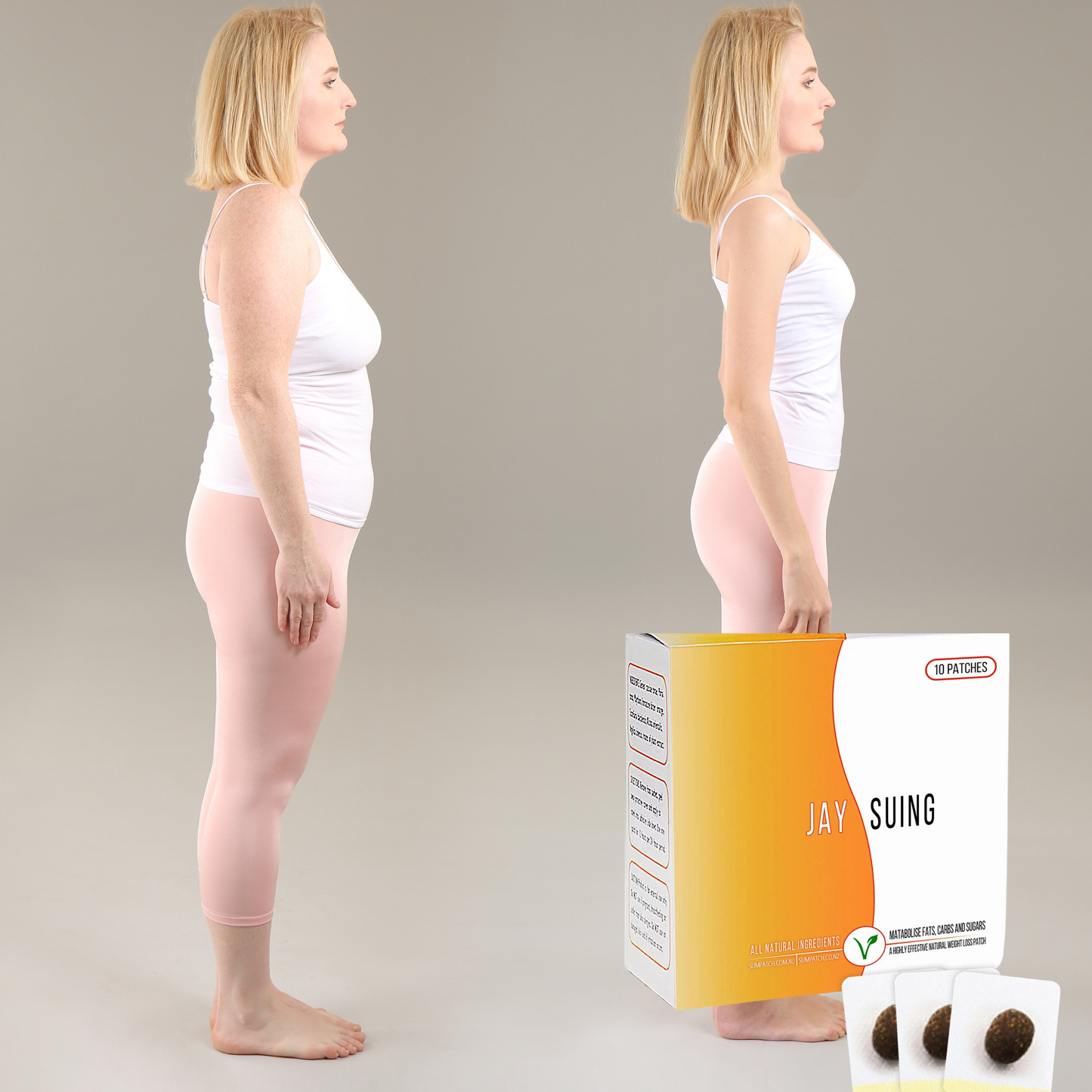 Patch amincissant et brûle les graisses du corps