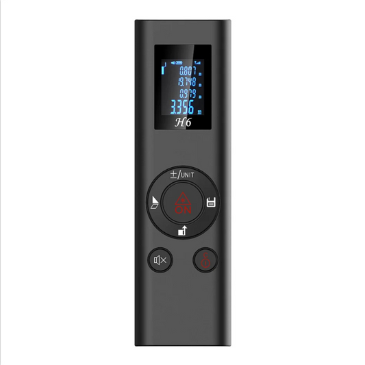 Mini télémètre laser portable de poche rechargeable USB de 40 mètres.