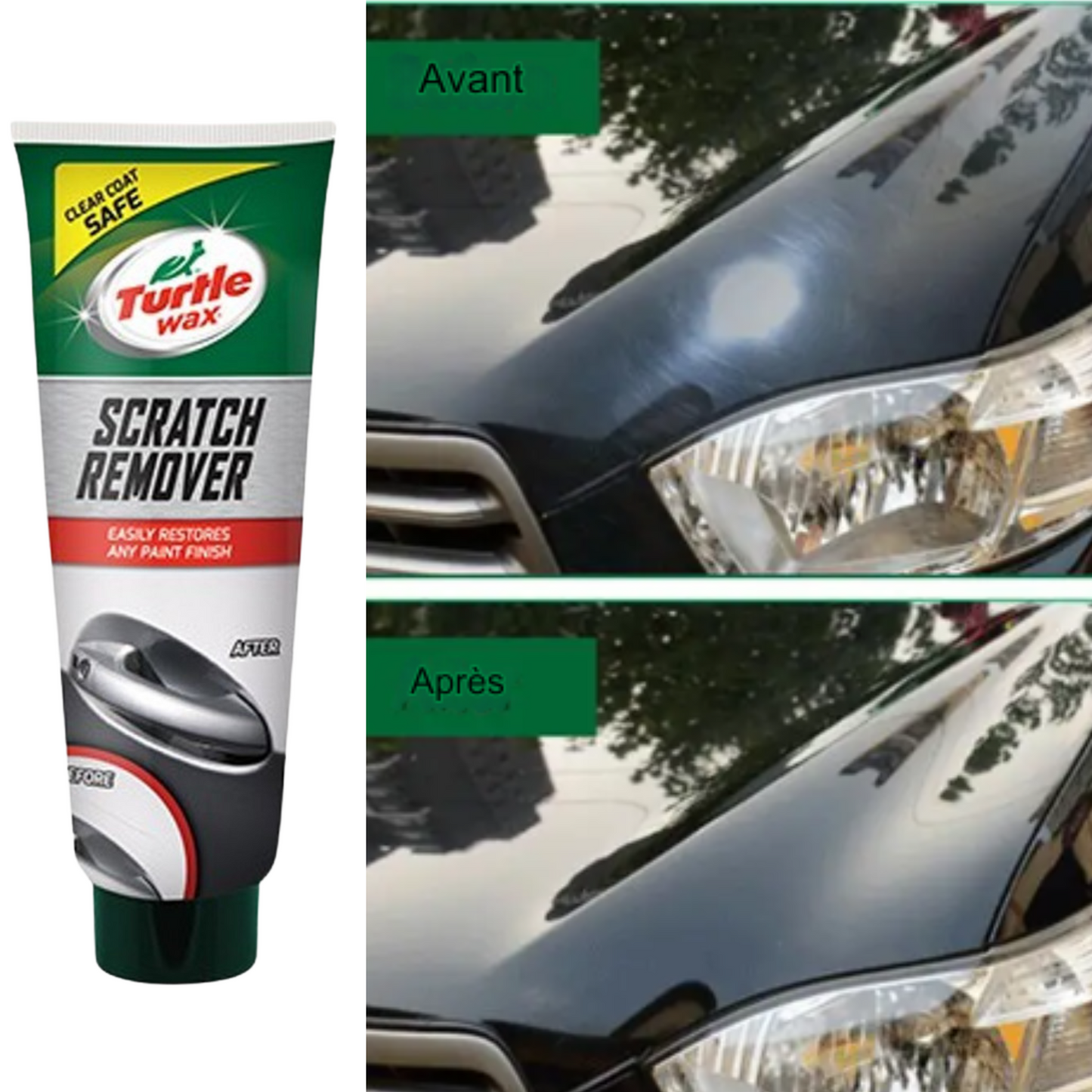 Dissolvant de rayures pour véhicules