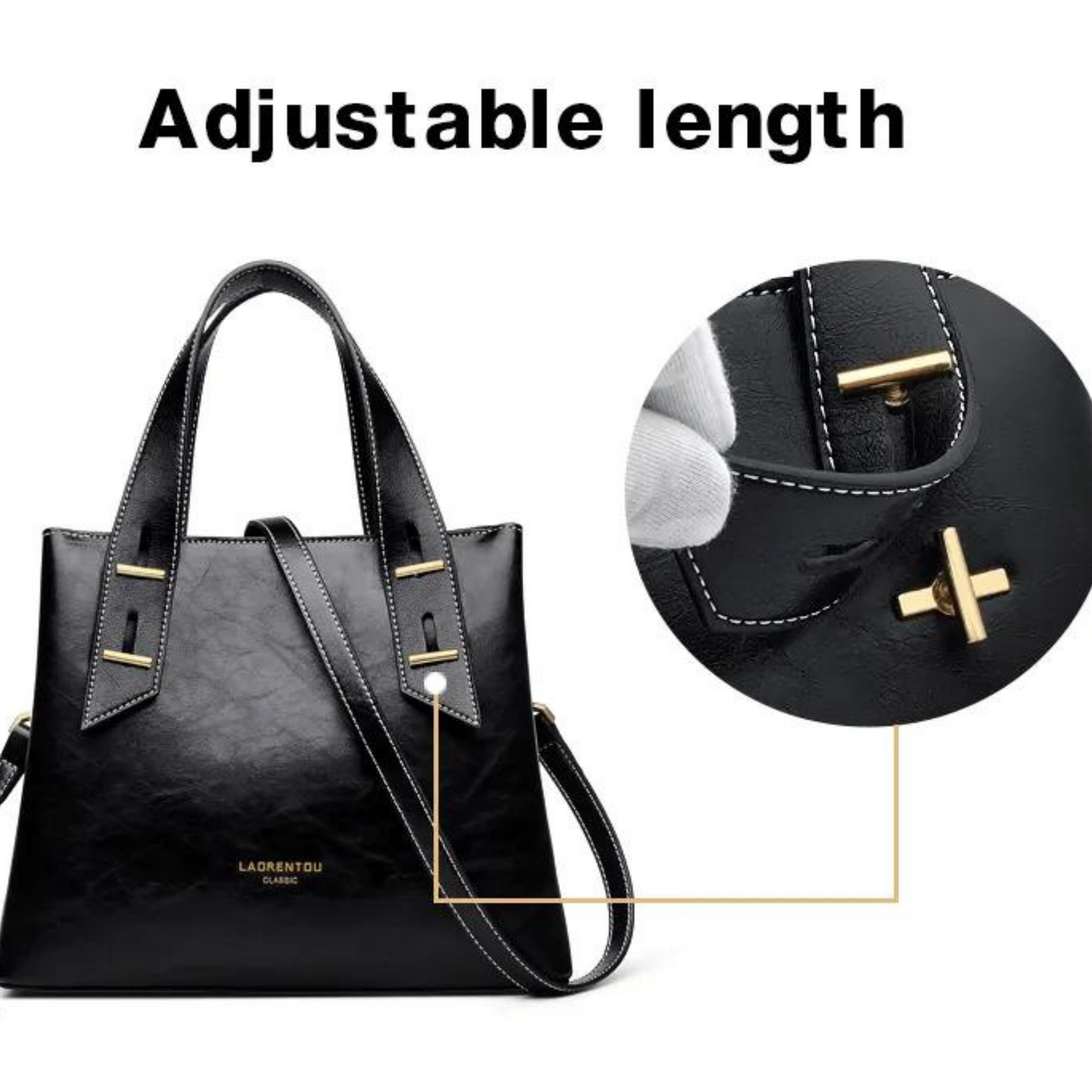 sac en cuir pour femme de LAORENTOU