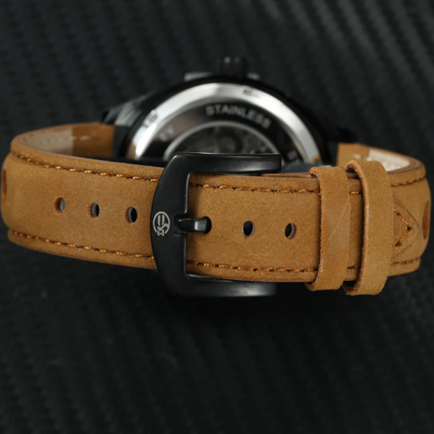 montre-bracelet en cuir pour homme,
