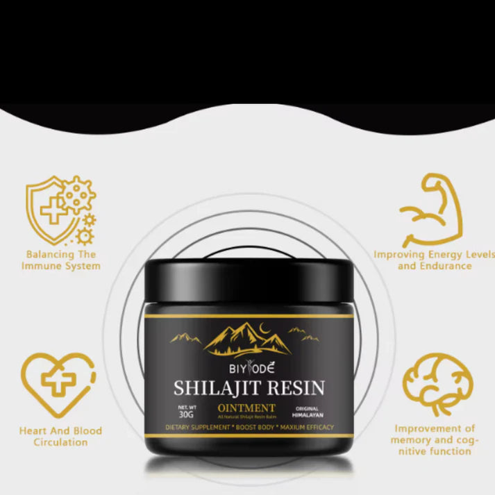 SHILAJIT RESIN-Soin du corps authentique pour homme et femme.