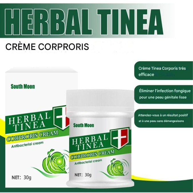 Herbal Tinea Crème; Pour une peau apaisée et saine.