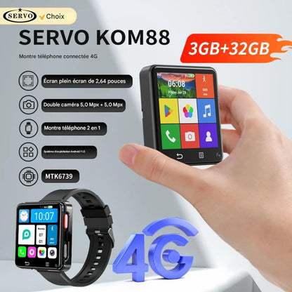 S998 Montre Connectée  – Le Mini-Smartphone au Poignet !