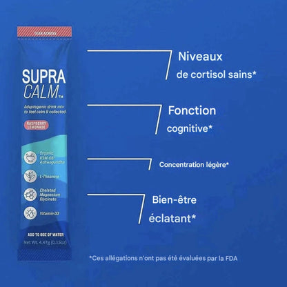 SUPRACALM – Boisson Anti-Stress Naturelle | Concentration & Énergie.