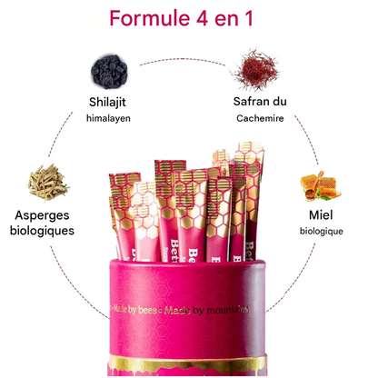 🌸 She-Lajit Honey Sticks – Énergie, Vitalité & Bien-Être Féminin au Quotidien Burkina