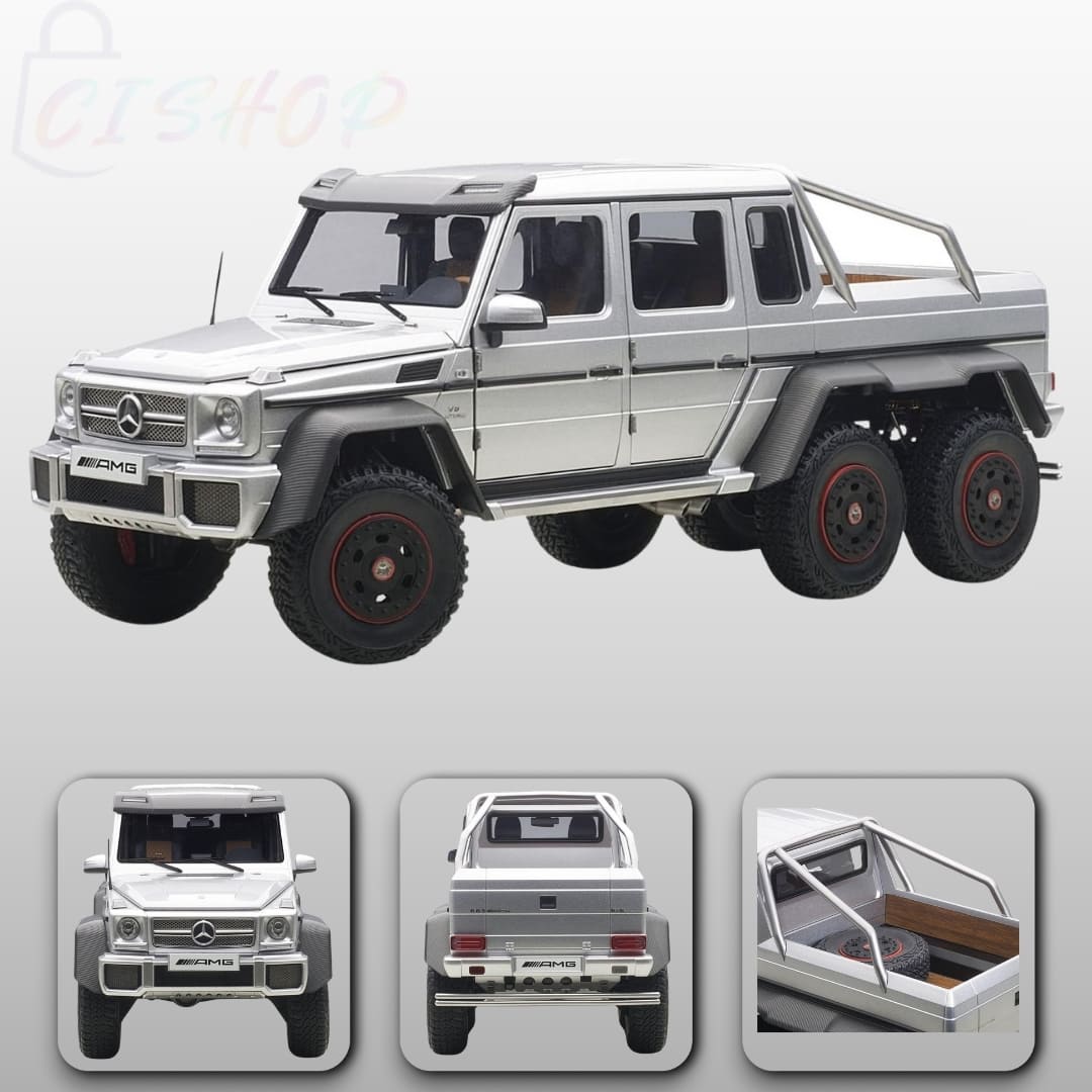 Réplique à l'échelle 1/18 du Mercedes-Benz G63 AMG 6x6.