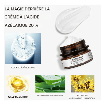 Dites adieu aux boutons et aux taches avec la crème Azelaic Acid 20%