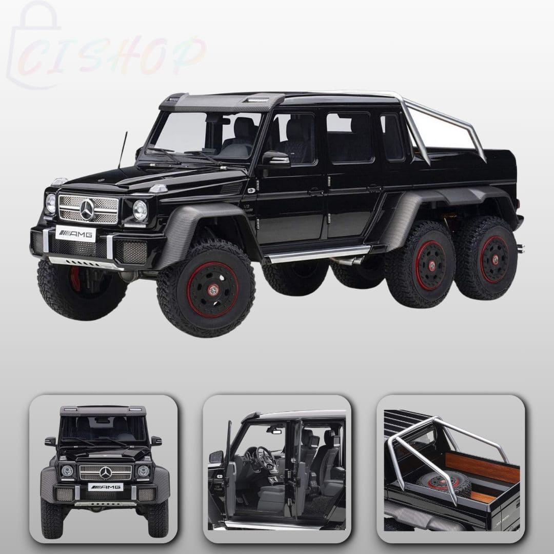 Réplique à l'échelle 1/18 du Mercedes-Benz G63 AMG 6x6.