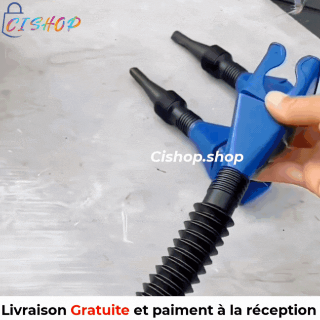 Entonnoir à presser en plastique multifonctionnel universel