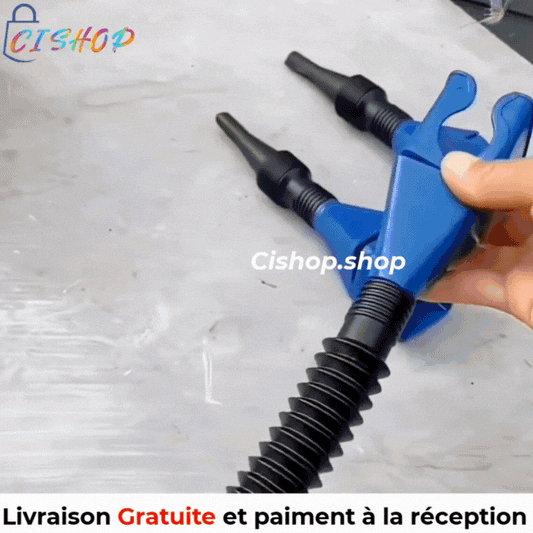 Entonnoir à presser en plastique multifonctionnel universel