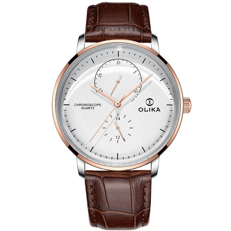 Olika-montre à quartz pour hommes